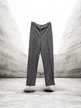 Men's Gray Dress Pants - Modern Straight Fit